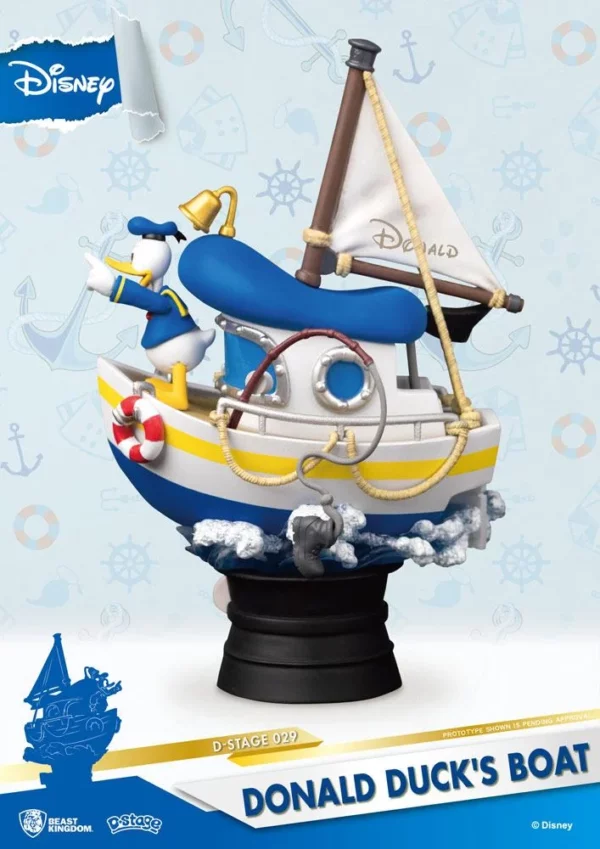 Figurine Disney - Donald Duck's Boat - 15cm – Image 4