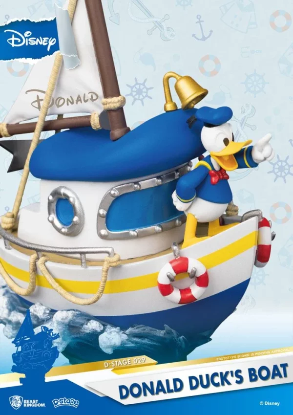 Figurine Disney - Donald Duck's Boat - 15cm – Image 6