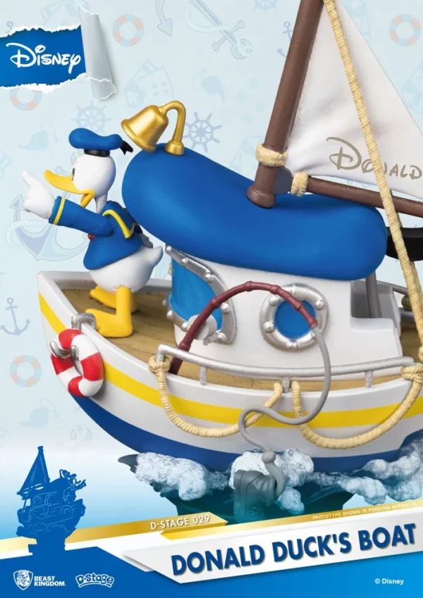 Figurine Disney - Donald Duck's Boat - 15cm – Image 7