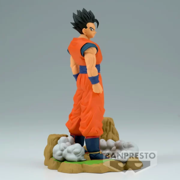 Figurine DBZ - Gohan Adulte socle Roches - 12cm – Image 2