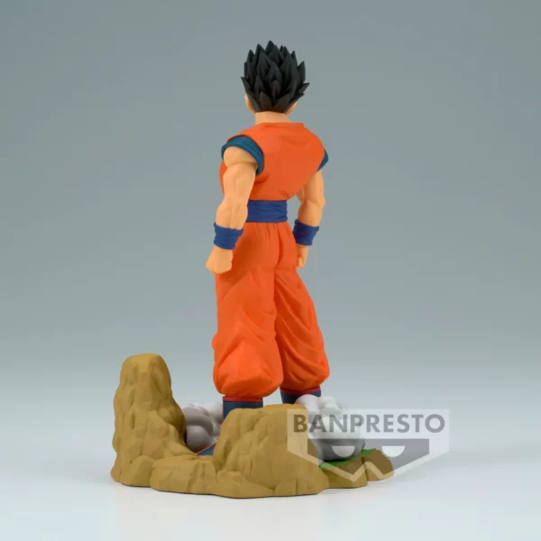 Figurine DBZ - Gohan Adulte socle Roches - 12cm – Image 4