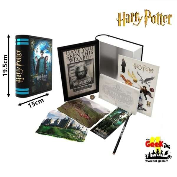 Box Livre Metal Harry Potter - Vol.3 set papeterie 7pcs