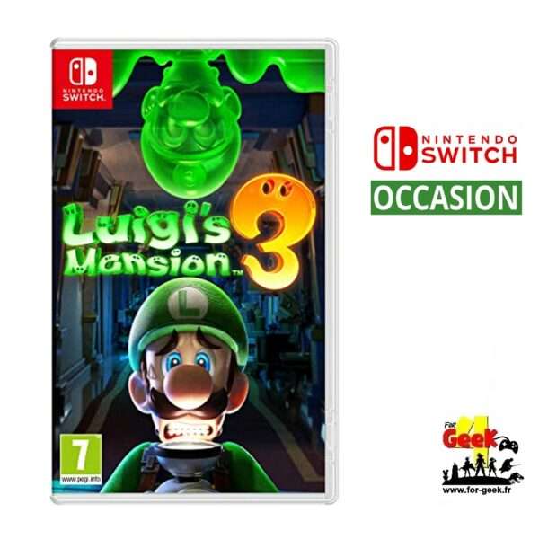 Jeu Switch - Luigi's Mansion 3 - Occasion
