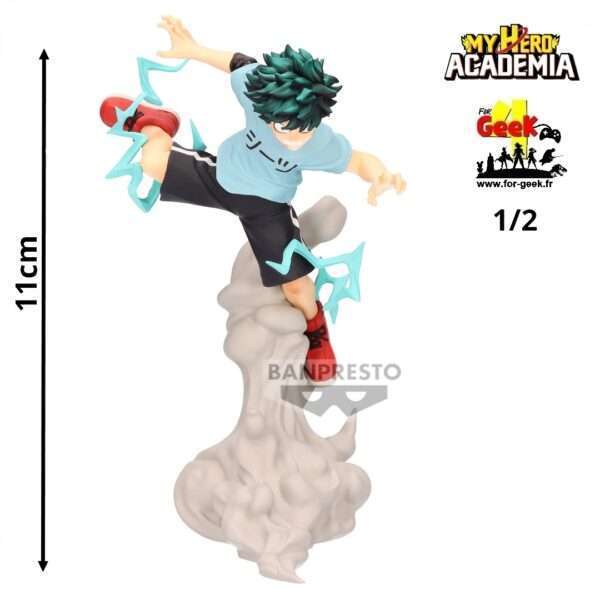 Figurine My Hero Academia - Izuku Midoriya - Battle1/2 11cm