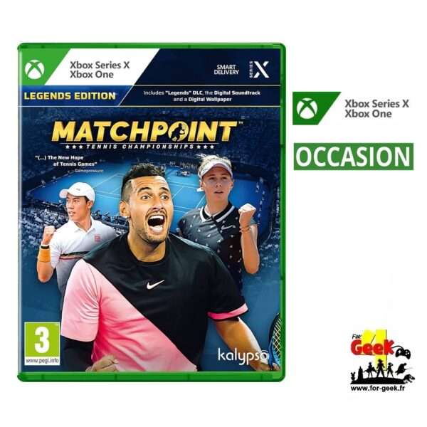 Jeu Xbox One/Séries X - Match Point Tennis Champ. - Occasion