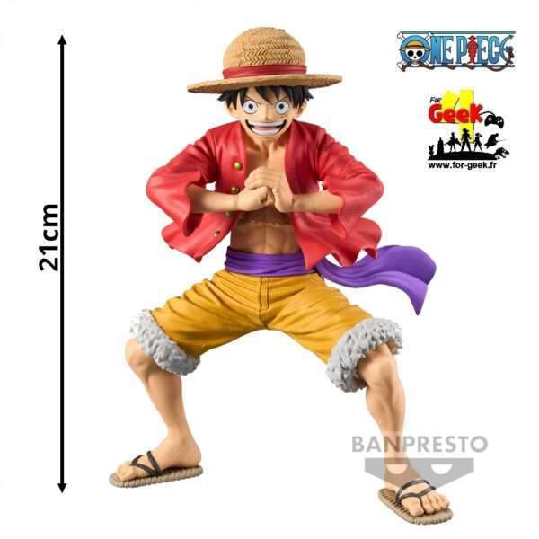 Figurine One Piece - Monkey D. Luffy - Grandista 21cm