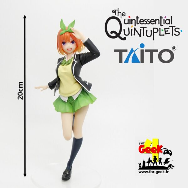 Figurine QUINTESSENTIAL QUINTUPLETS - Yotsuba Nakano - 20cm destock