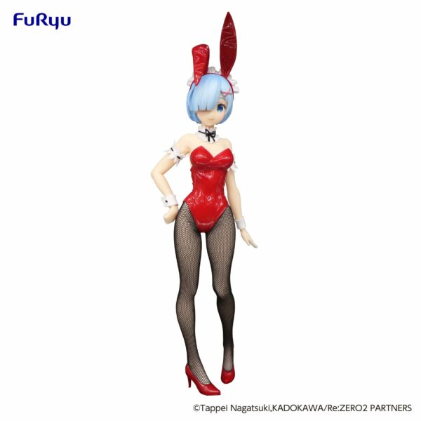 Figurine RE:ZERO - Rem "Couleur Rouge" - BiCute Bunnies 29cm – Image 2