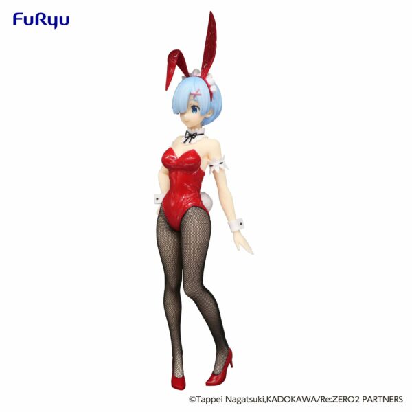 Figurine RE:ZERO - Rem "Couleur Rouge" - BiCute Bunnies 29cm – Image 3