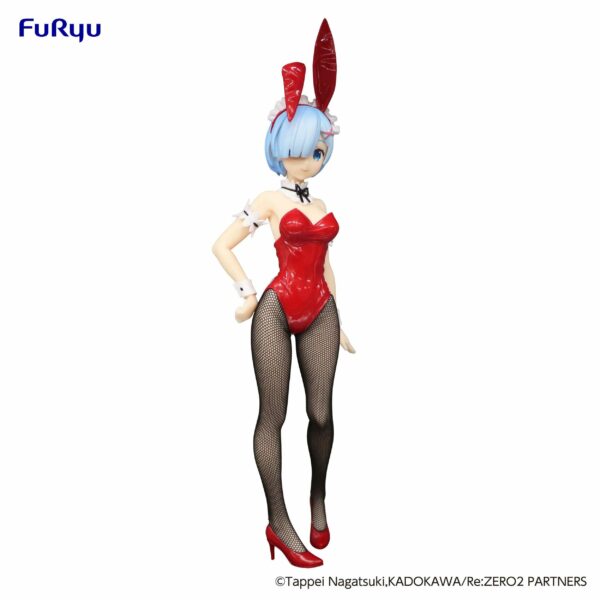 Figurine RE:ZERO - Rem "Couleur Rouge" - BiCute Bunnies 29cm – Image 8