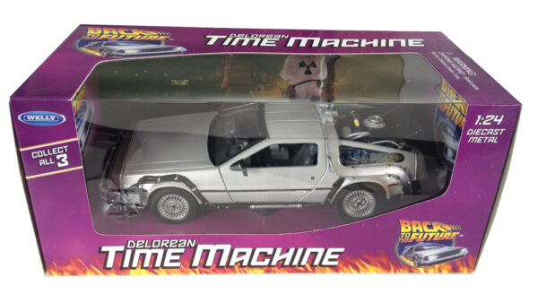 Réplique BACK TO THE FUTURE 1 - 1983 Delorean 1:24 – Image 2