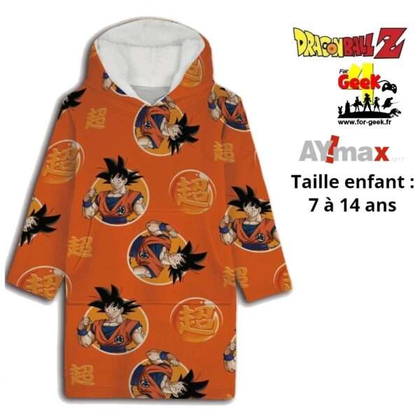 Poncho DBZ - Son Goku - Taille Enfant