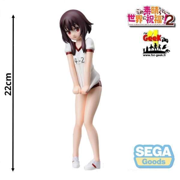 Figurine Konosuba 2 - Megumin "Gym Clothes" - 22cm