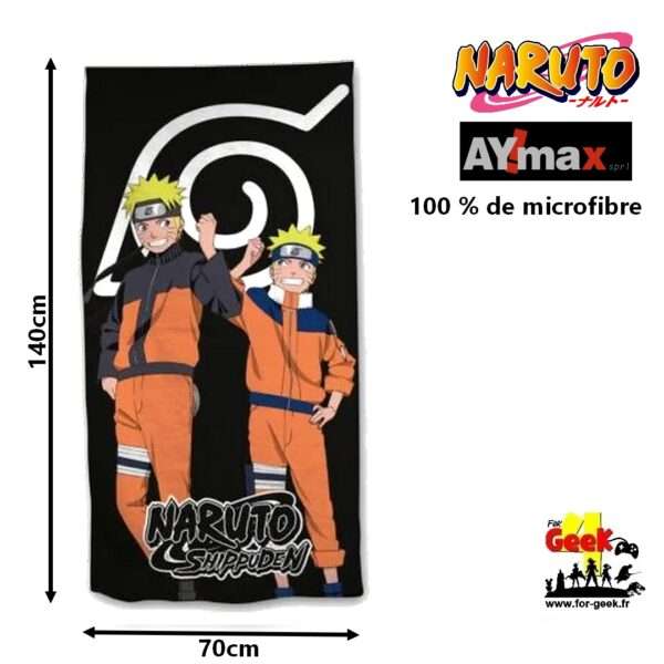 Serviette Naruto - jeune et Ado - 70x140cm