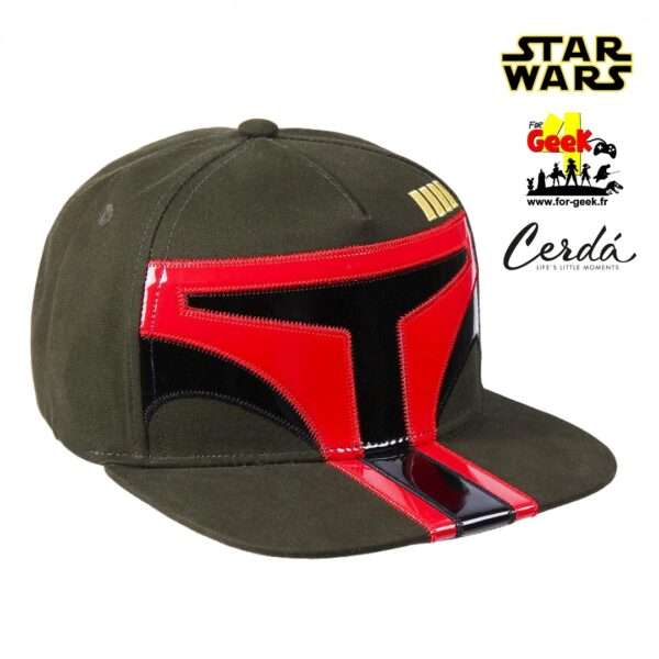 Casquette STAR WARS - Boba Fett - Visière Plate 58cm