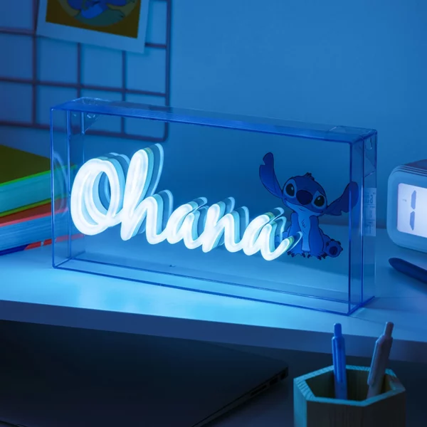 LILO & STITCH - Ohana - Lampe Led Neon 15.5x30.5cm – Image 4