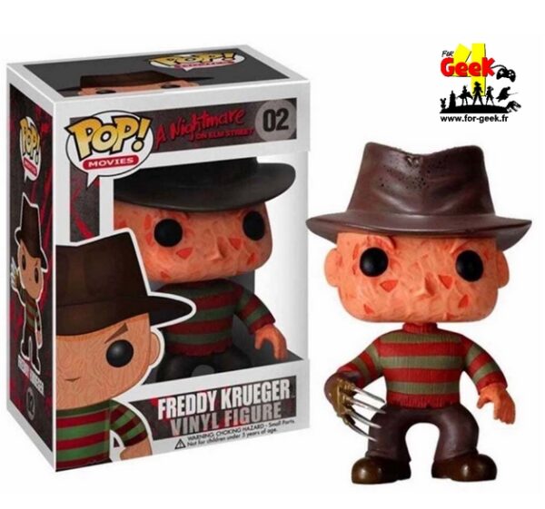 Figurine MOVIE - POP N° 02 - Freddy Krueger NBX