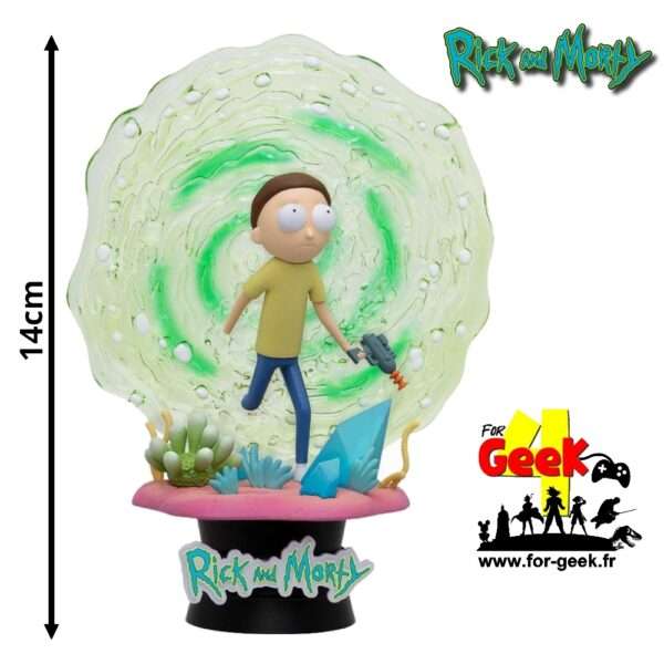 Figurine RICK & MORTY - Morty - Diorama D-Stage 14cm