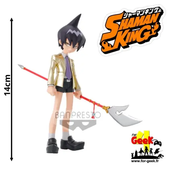 Figurine SHAMAN KING - Tao Ren - 14cm destock