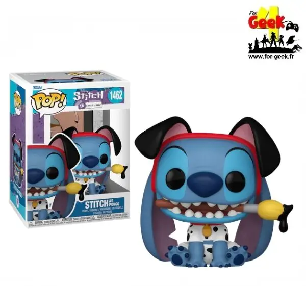 Figurine POP Disney N° 1462 - Stitch en Pongo