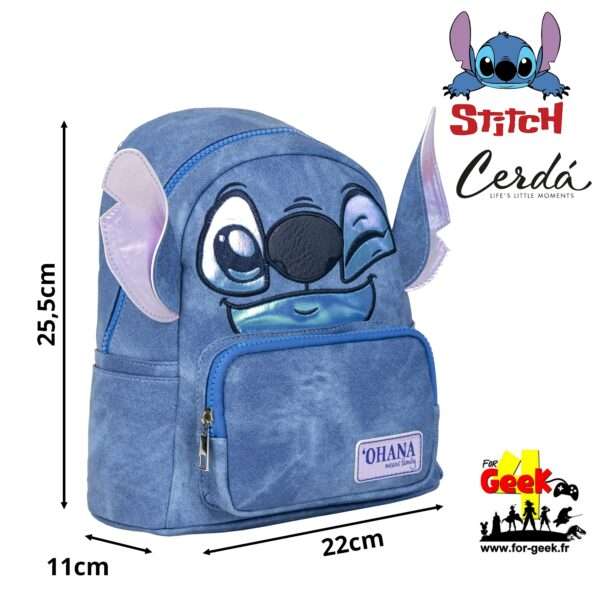 Sac à Dos - Disney Stitch Heasy Denim Fashion