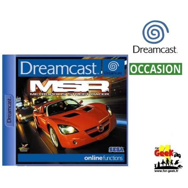 Jeu Dreamcast - Metropolis Street Racer VF Occ