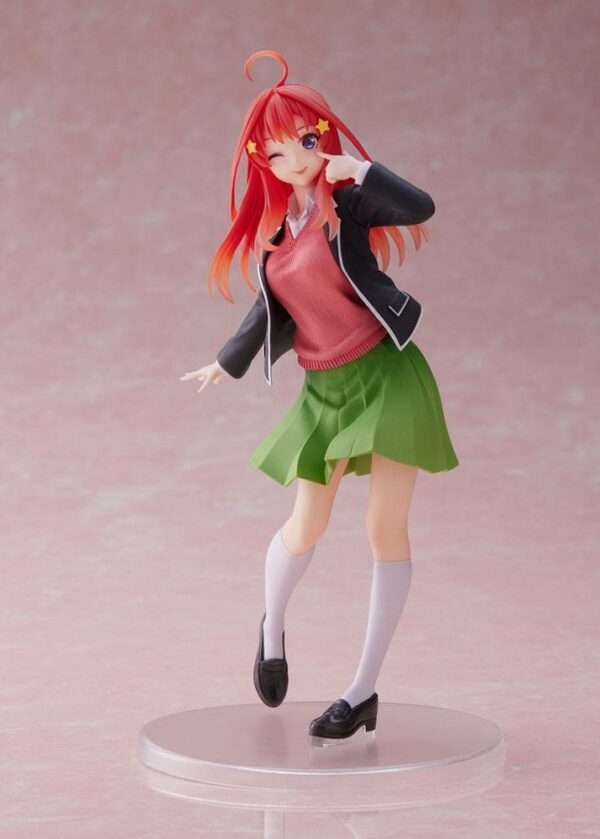 Figurine QUINTESSENTIAL QUINTUPLETS –  Itsuki Nakano Uniform Ver. Renewal Edition 18 Cm – Image 2