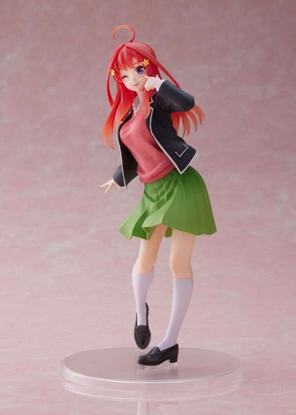 Figurine QUINTESSENTIAL QUINTUPLETS –  Itsuki Nakano Uniform Ver. Renewal Edition 18 Cm – Image 3