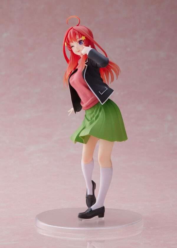 Figurine QUINTESSENTIAL QUINTUPLETS –  Itsuki Nakano Uniform Ver. Renewal Edition 18 Cm – Image 4