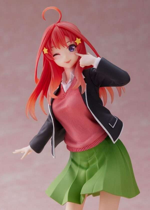 Figurine QUINTESSENTIAL QUINTUPLETS –  Itsuki Nakano Uniform Ver. Renewal Edition 18 Cm – Image 8