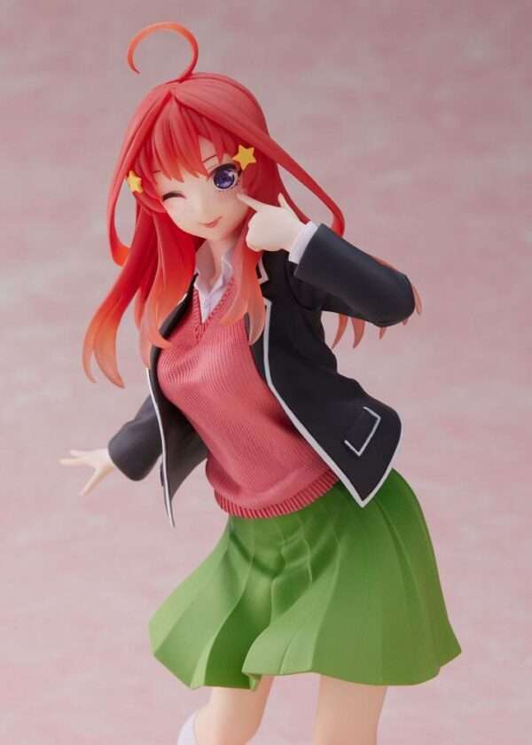 Figurine QUINTESSENTIAL QUINTUPLETS –  Itsuki Nakano Uniform Ver. Renewal Edition 18 Cm – Image 9