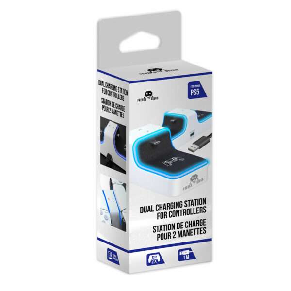 Double Dock de Recharge pour manettes PS5 F&G – Image 2