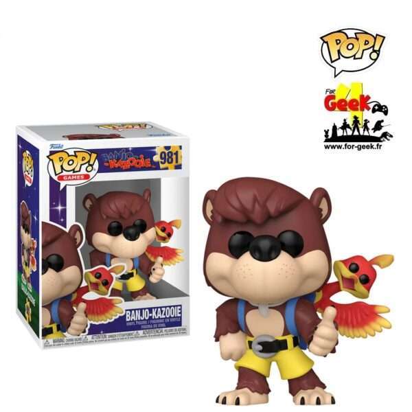 Figurine BANJO KAZOOIE - POP N° 981 - Banjo & Kazooie