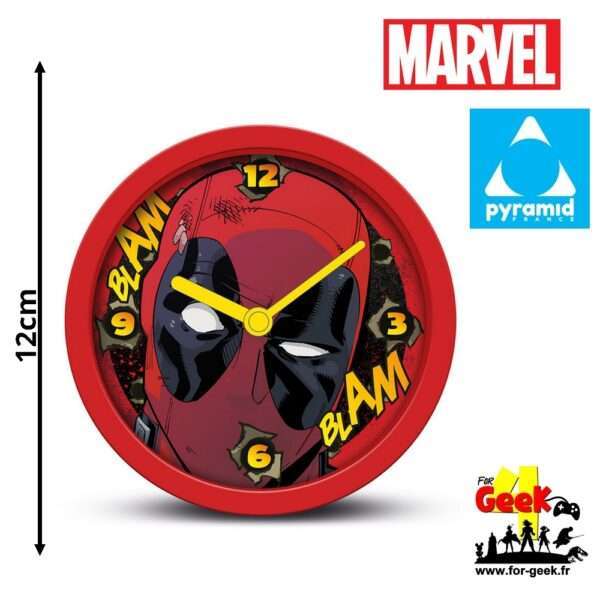 Horloge DEADPOOL - Blam Blam -  12cm