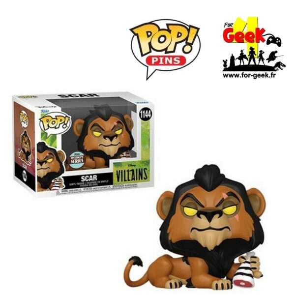 Figurine  - POP N° 1144 - Scar - DISNEY - Le Roi Lion