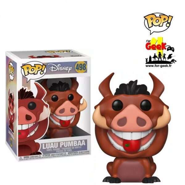 Figurine - POP N° 498 - Luau Pumbaa - DISNEY - Le Roi Lion