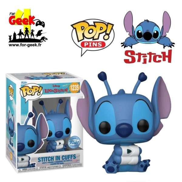 Figurine POP N° 1235 - Lilo & Stitch : Stitch avec menottes