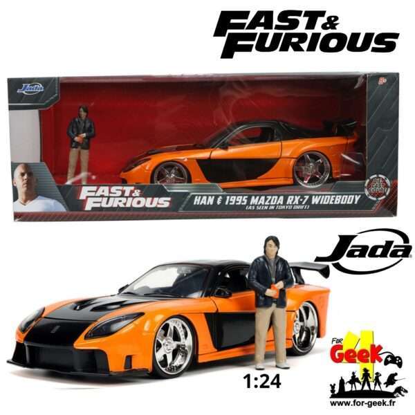 Véhicule - FAST & FURIOUS - Han & Mazda RX-7 1995 - 1:24