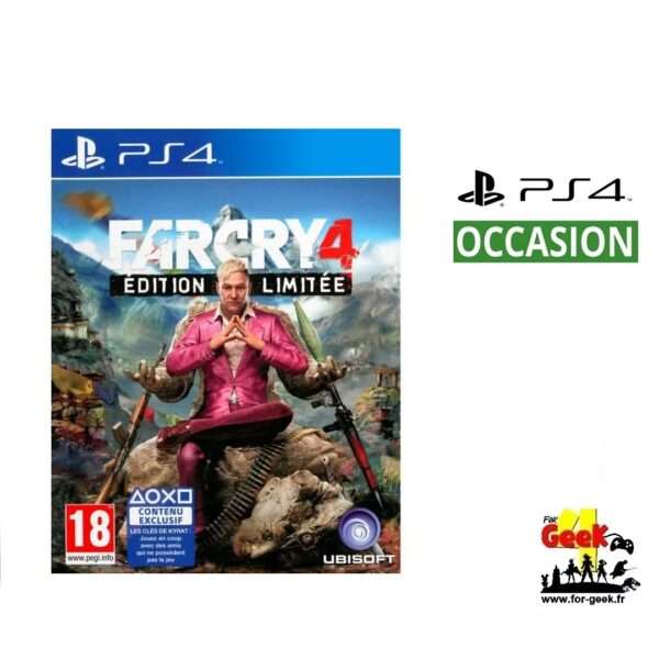 Jeu PS4 - FARCRY 4 Ed limitée - VF Occasion