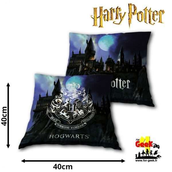 Coussin - HARRY POTTER - Poudlard - 40X40cm