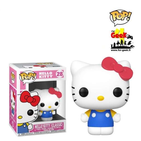 Figurine - HELLO KITTY - POP N° 028 - Classic Hello Kitty