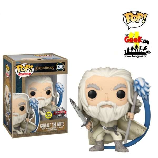 Figurine LSDA - Pop N° 1203 - Gandalf le Blanc GITD