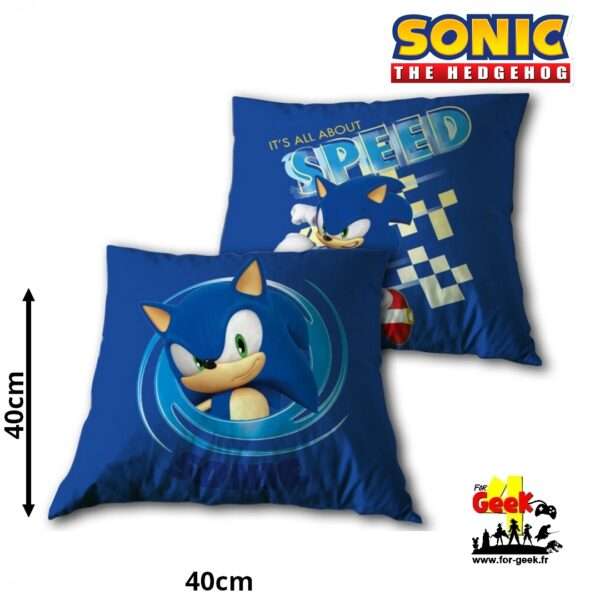 Coussin - SONIC - 40x40cm