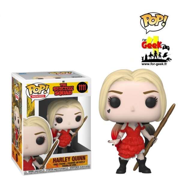 Figurine DC - POP N° 1111 - Harley Quinn (Damaged Dress)