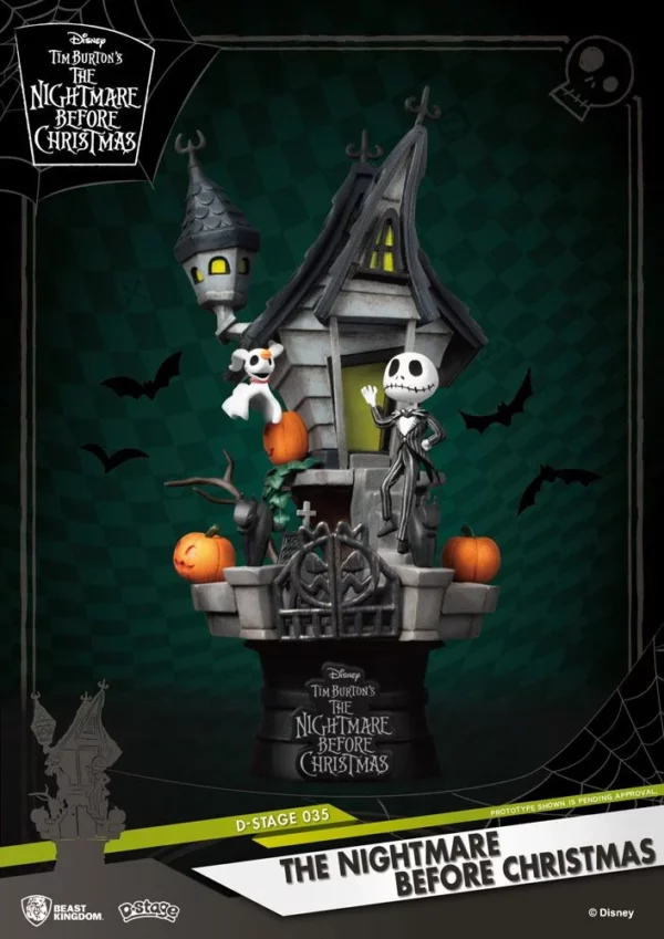 Figurine NBX - Jack's Haunted House Diorama - 15cm – Image 2