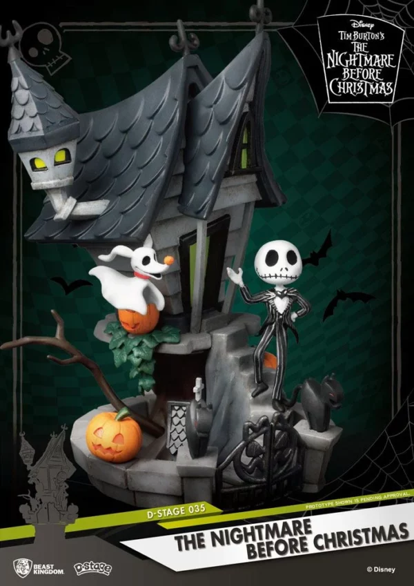 Figurine NBX - Jack's Haunted House Diorama - 15cm – Image 5