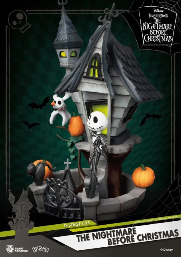 Figurine NBX - Jack's Haunted House Diorama - 15cm – Image 6