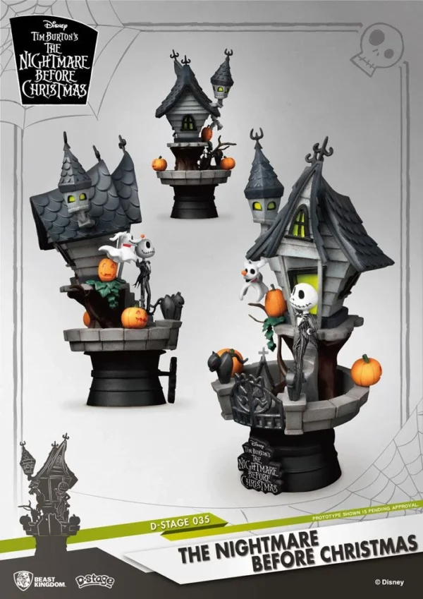 Figurine NBX - Jack's Haunted House Diorama - 15cm – Image 7