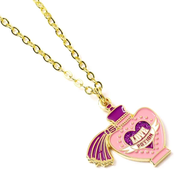 Collier HARRY POTTER - Love Potion - Plaqué Or 45cm – Image 2