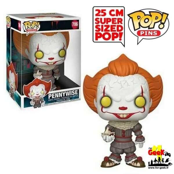 Figurine POP JUMBO 10" - N° 786 - Pennywise NBX